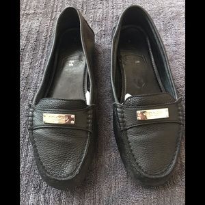 Women’s leather COACH loafers size 9